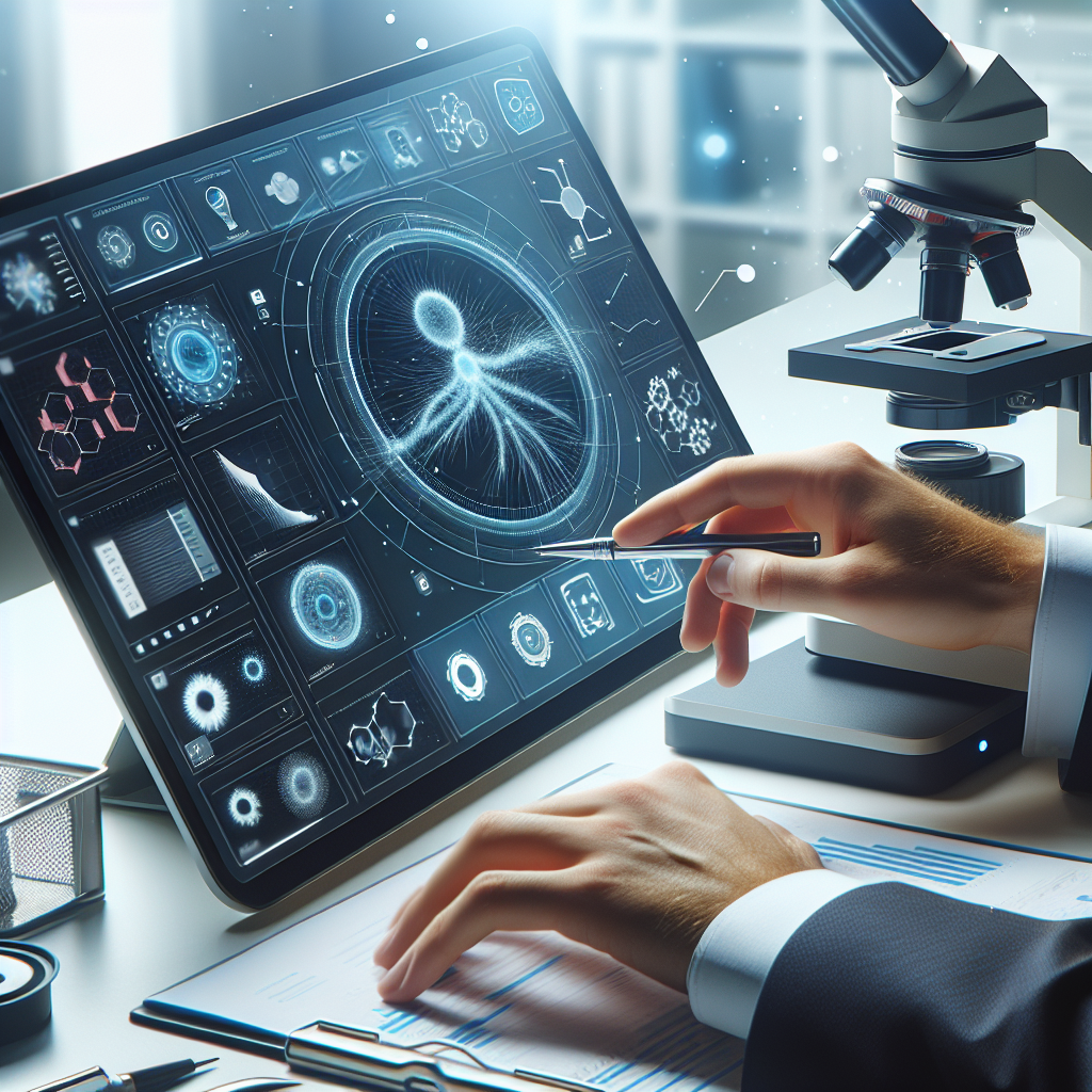 Mikroskop-Verwaltungssoftware