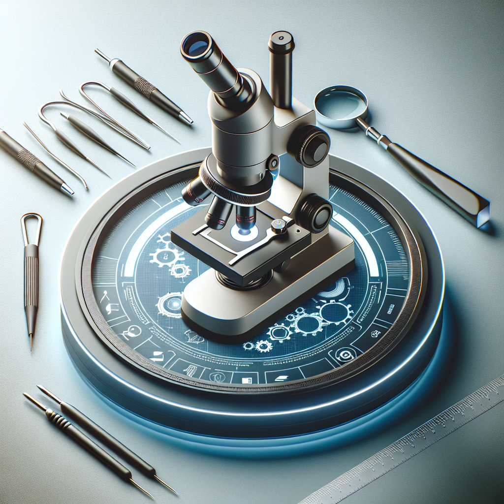 Mikroskop-Zubehör-Tools