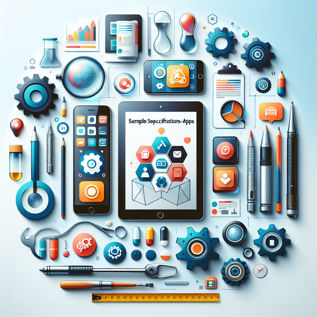 Probenspezifikationen-Apps