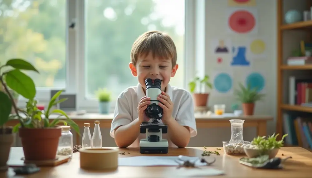 Das ideale Mikroskop für Kinder: Entdecke die Welt der Mikroskopie